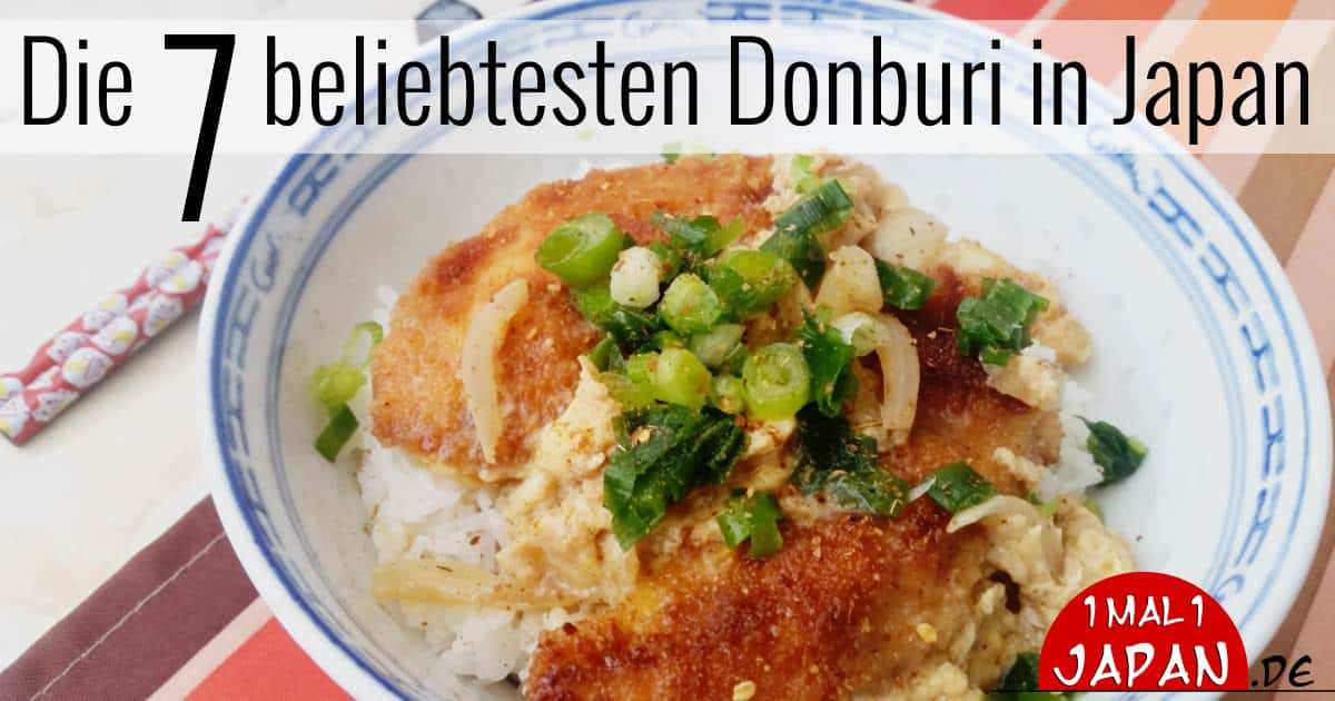 Donburi Rice Bowl – die 5 beliebtesten Rezepte selber machen