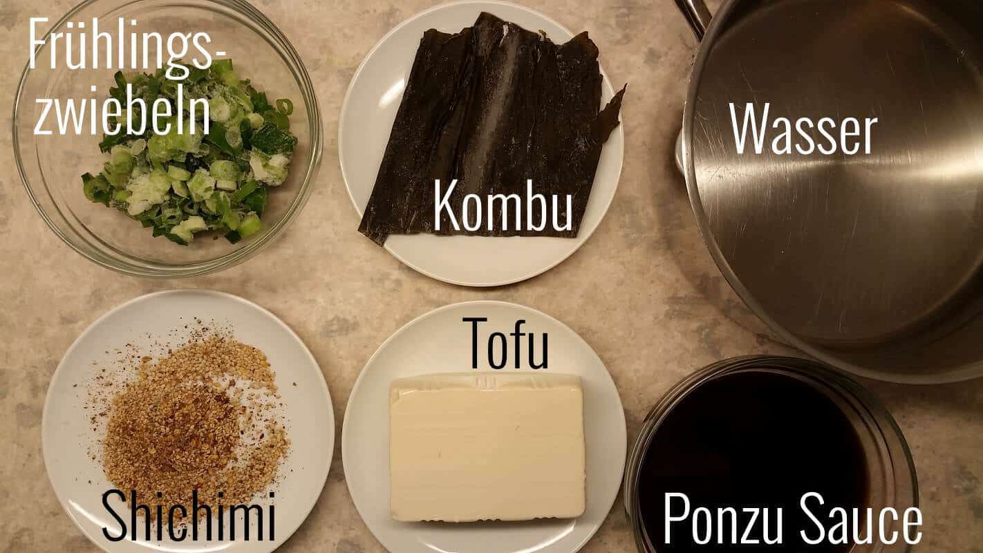 yudofu-ingredients