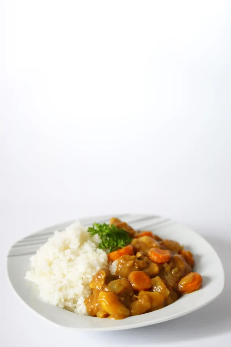 Japanisches Curry mit Reis