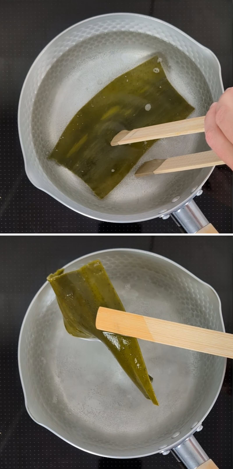 Dashi Broth Step 3 Remove the Kombu