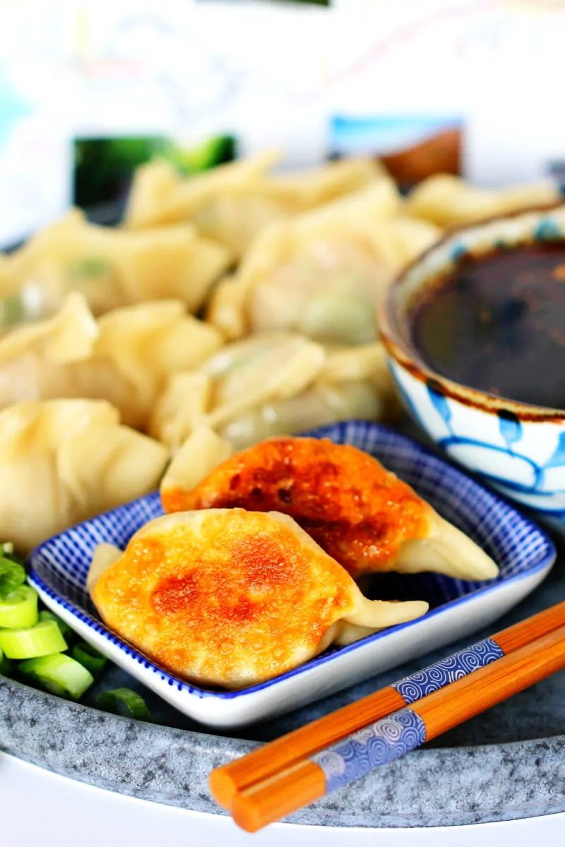 Gyoza mit Dip Rezeptbild
