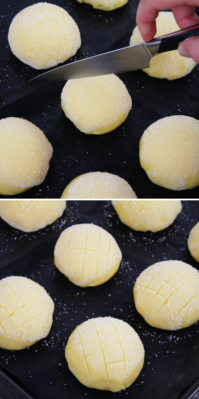 Melonpan - Passaggio 16: Lasciare lievitare i melonpan