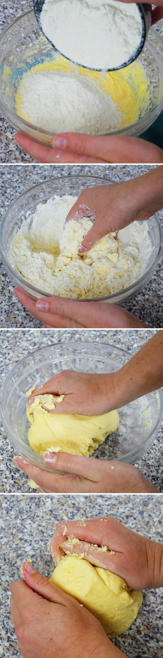 Melonpan - Passaggio 8: preparare l’impasto del pan di spagna