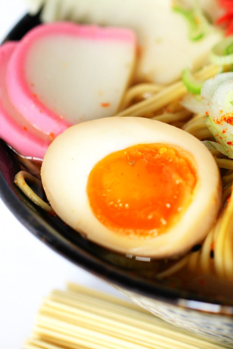 Ajitsuke Tamago marinierte Eier für Ramen Nudelsuppen