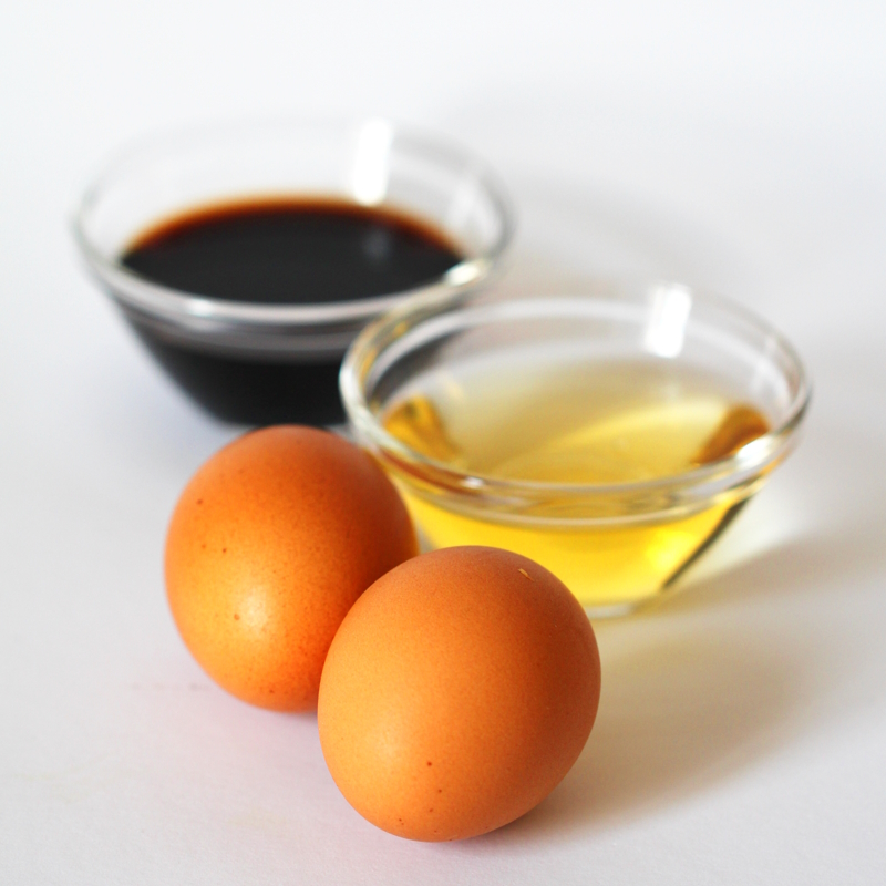 Ingredienti per l’Ajitsuke Tamago 1