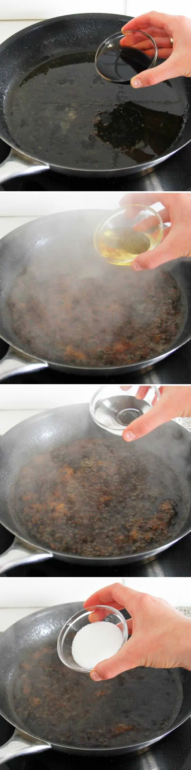 Teriyaki Chicken Wings Schritt 4 Sauce zubereiten