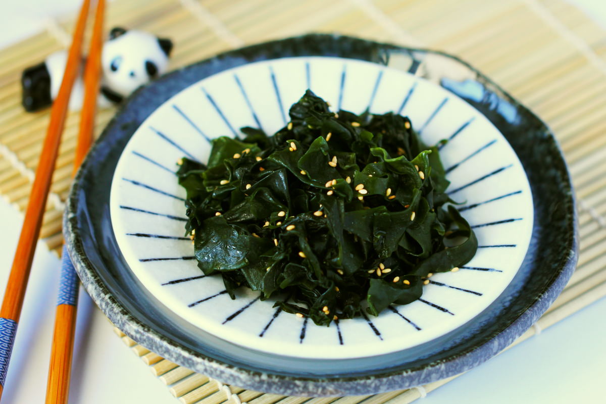 Goma Wakame Japanischer Algensalat Mit Yuzu Rezept