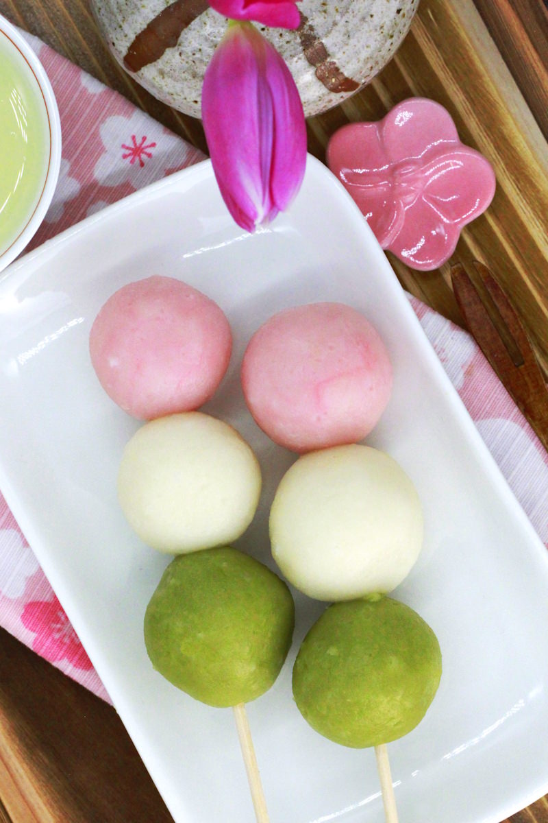 Hanami Dango Rezeptbild