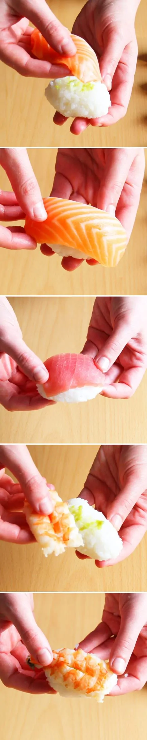 Nigiri Schritt 9 Sushi formen