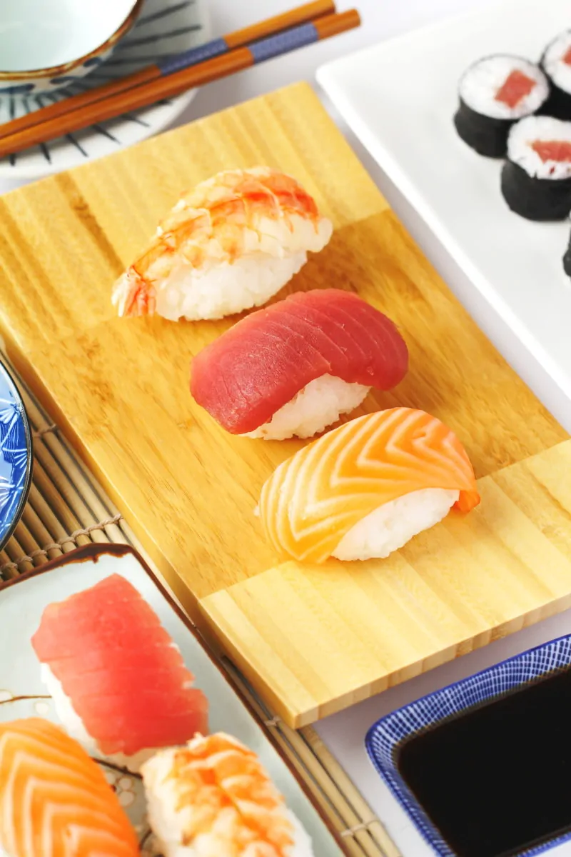 Nigiri als Sushi Menü