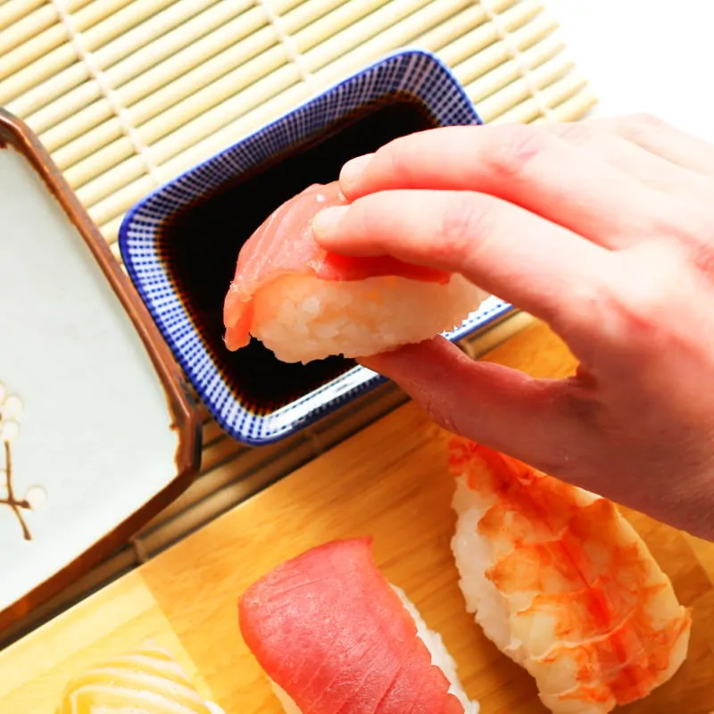 Sushi richtig essen