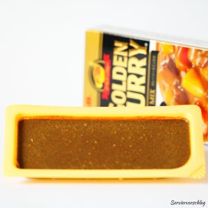 Golden Curry 92g (japanische Currywürfel), S&B