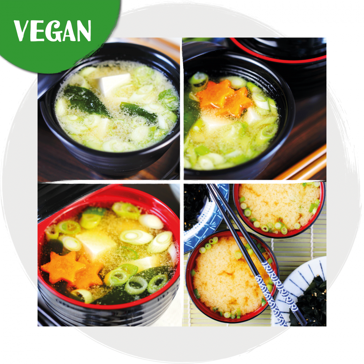 Miso-Suppe Kochset vegan