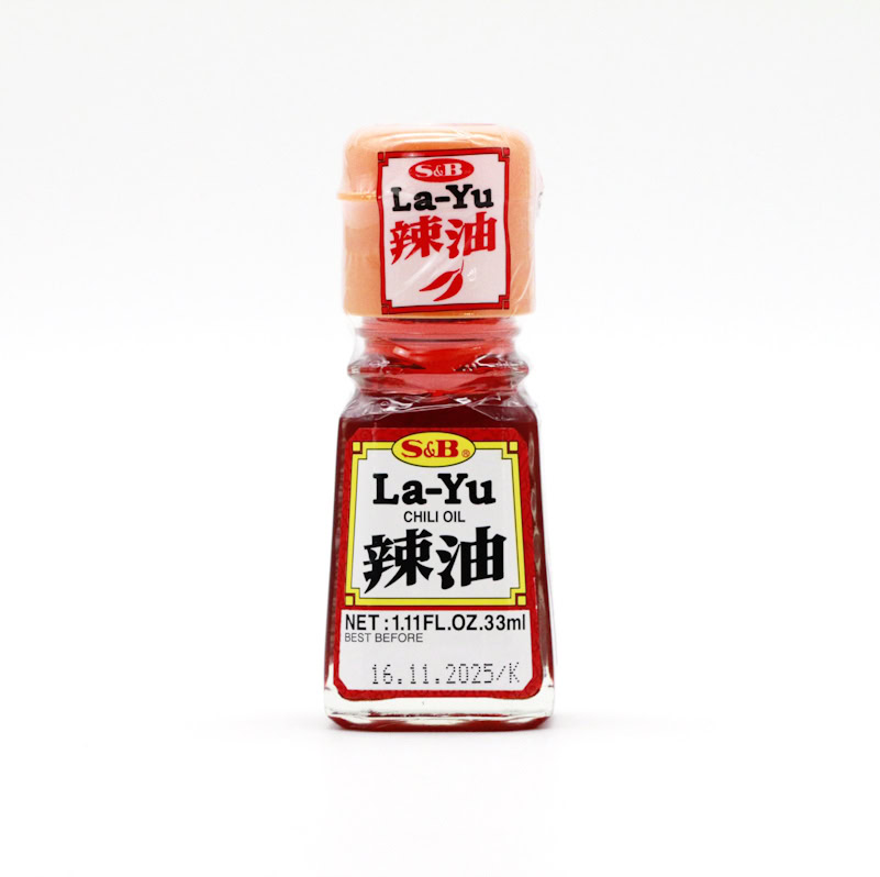 La-Yu Chiliöl 33ml (japanisches Sesamöl mit Chili), S&B