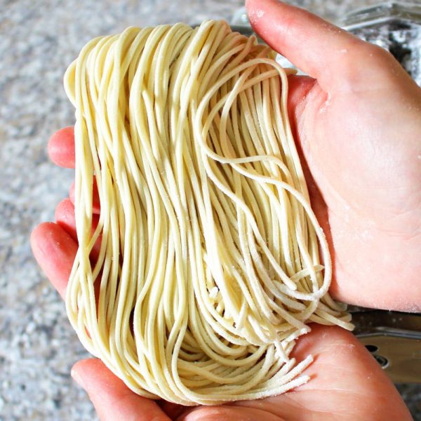 Ramen Nudeln selber machen Ergebnis