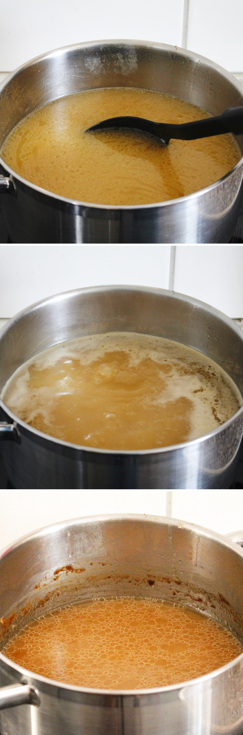 Tonkotsu - Passaggio 9: Ridurre il brodo