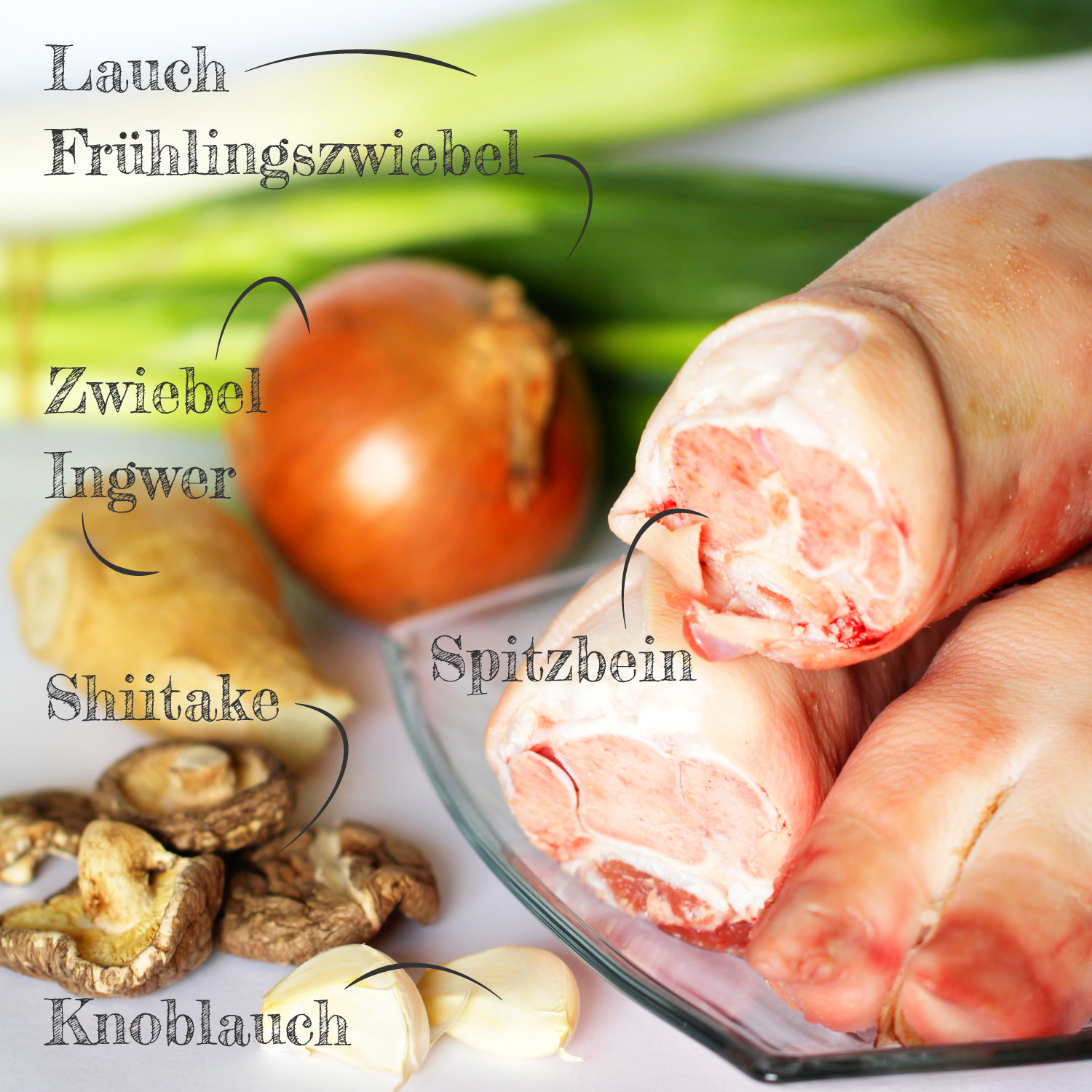 Ingredienti per il Tonkotsu