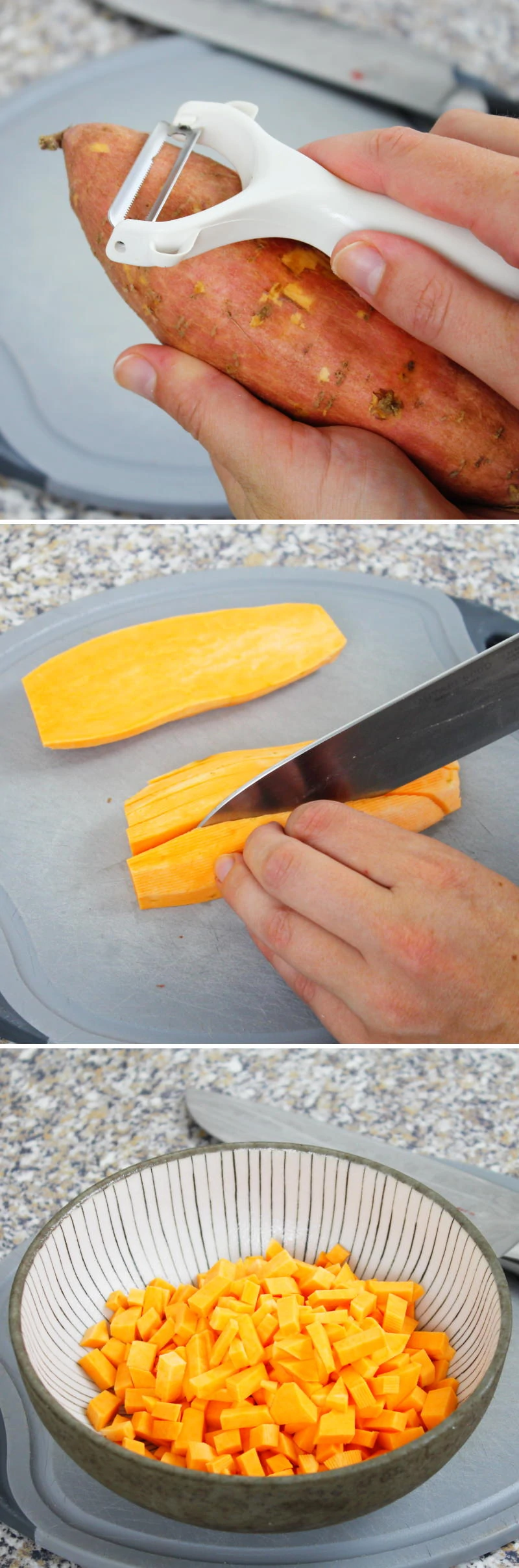 Onigiri mit Shiitake und Süßkartoffel-Füllung » veganes REZEPT