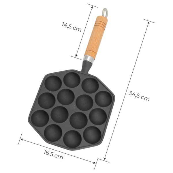 Takoyaki Pfanne Maße