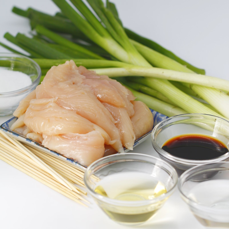 Yakitori ingredients