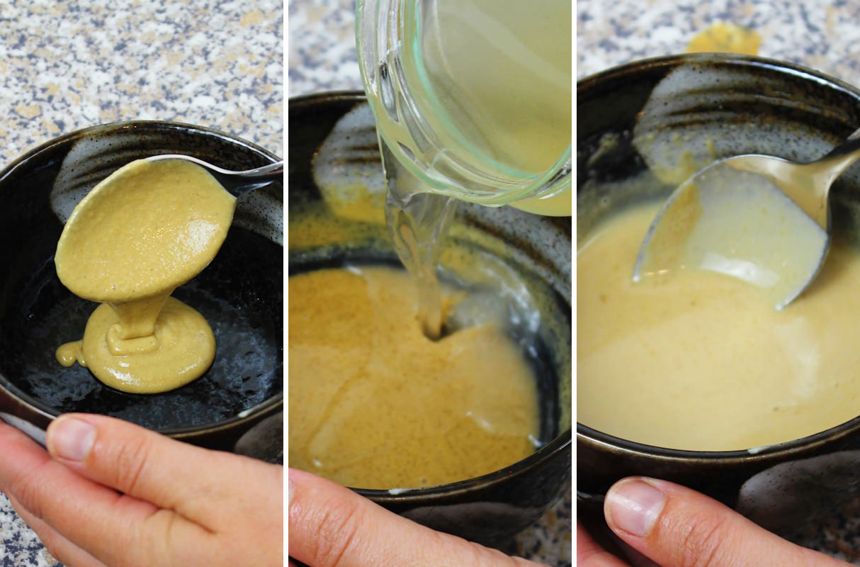 Make your own sesame sauce