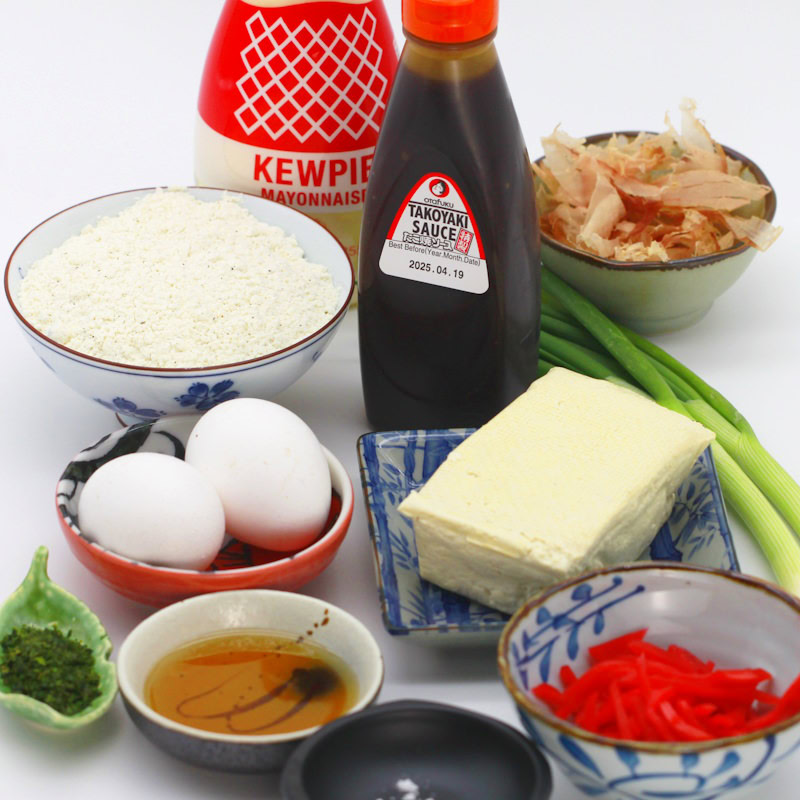 Takoyaki ingredients