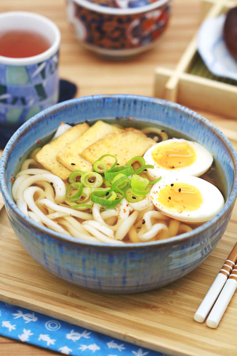 Udon noodle soup recipe image