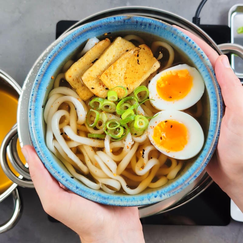 Udon Noodle Soup Step 9 Ready