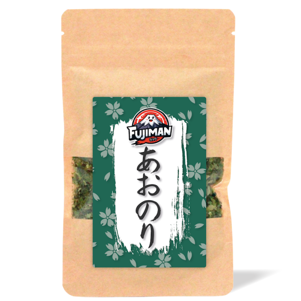 Aonori Algenflocken 10 g (grüner Seetang, Ulva), Fujiman
