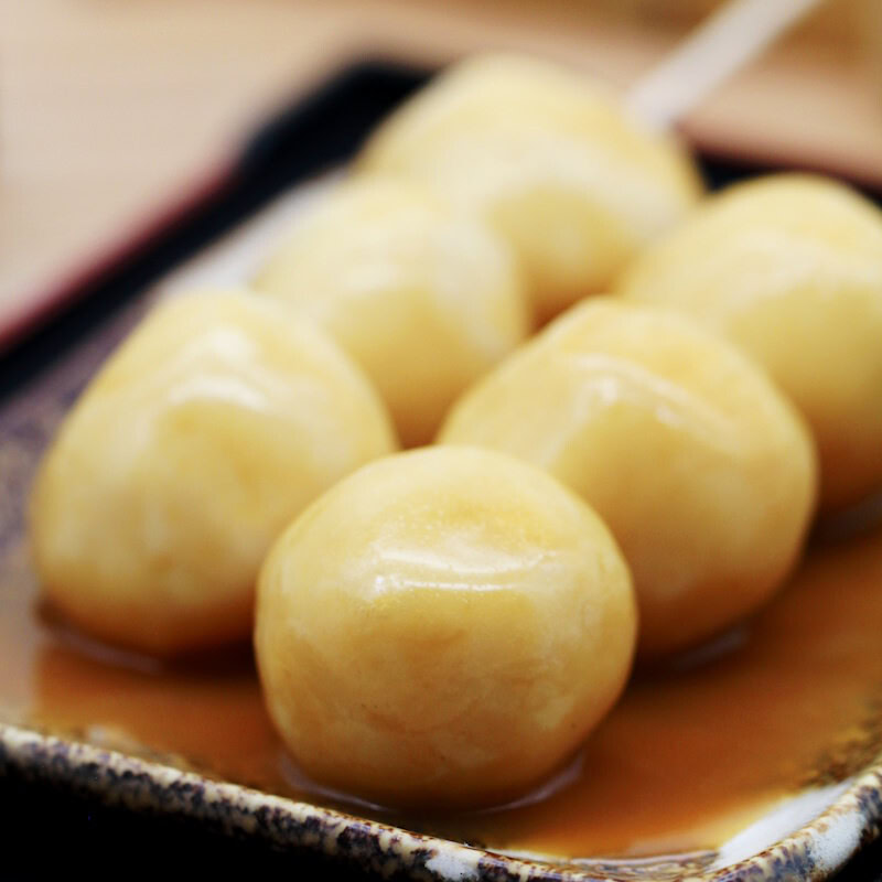 Dango di tofu pronti