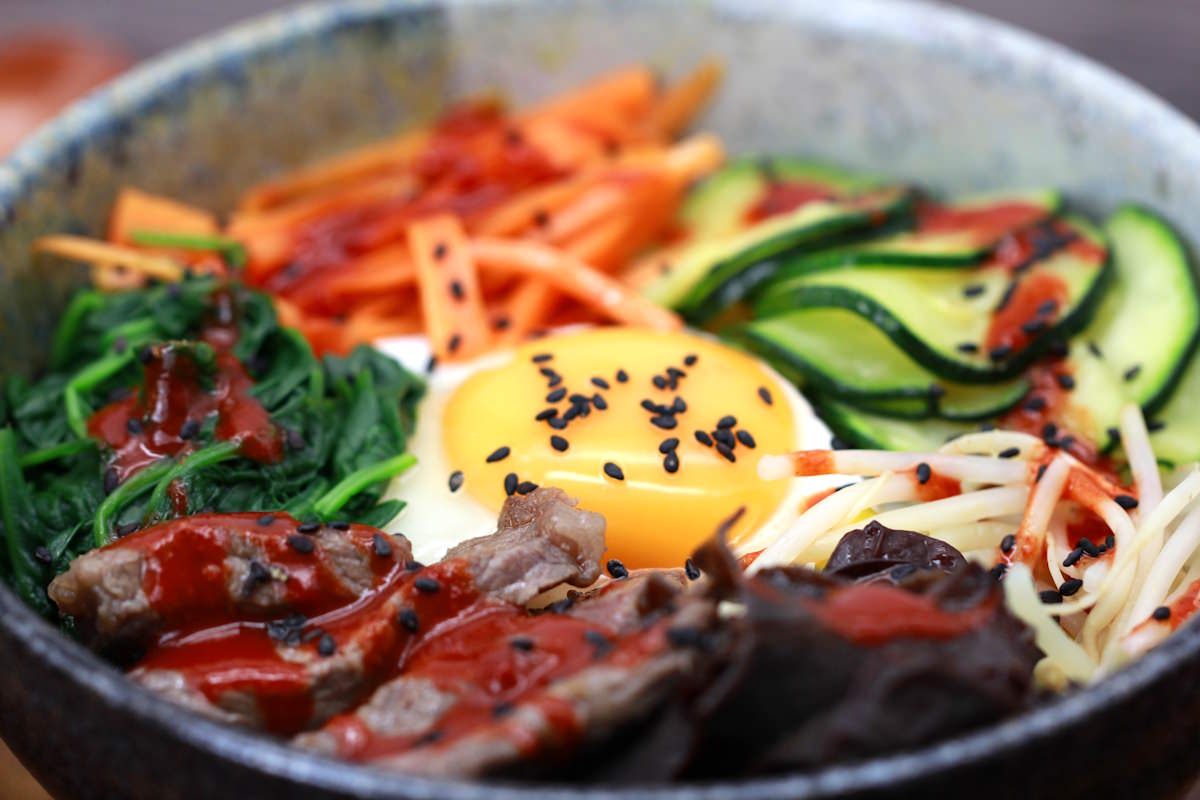 Bibimbap: immagini dettagliate