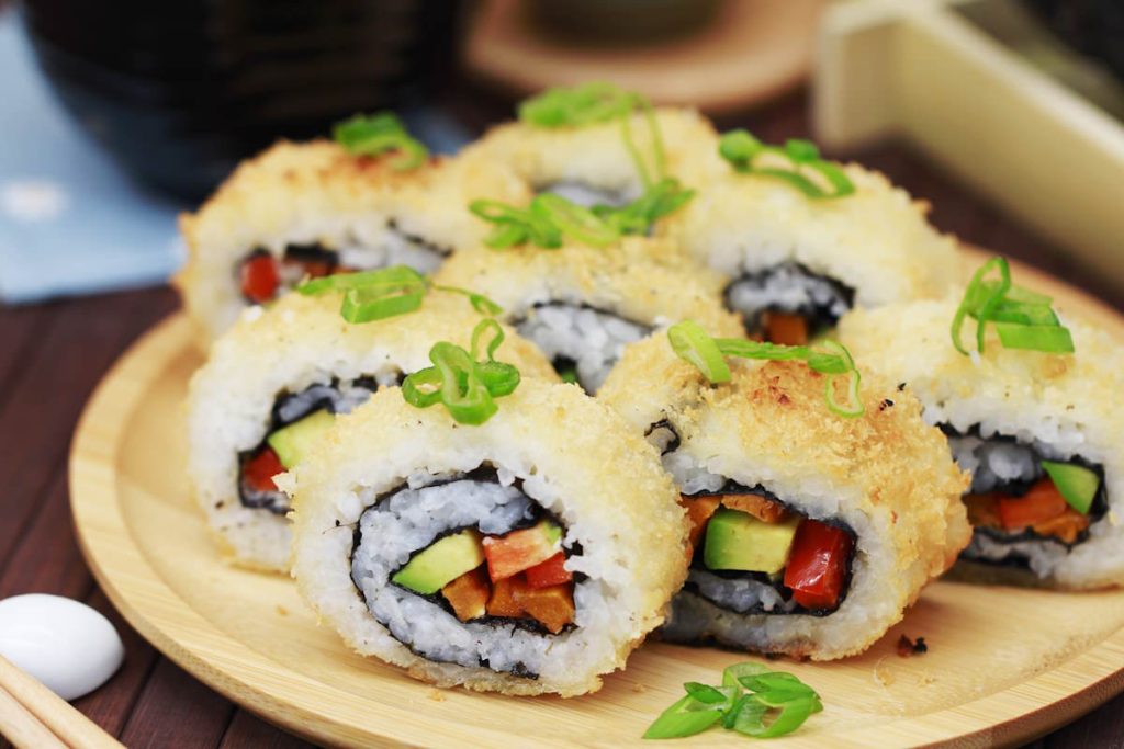 Crispy Sushi Roll Titelbild