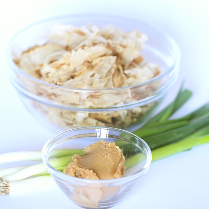 Miso Suppe Zutaten