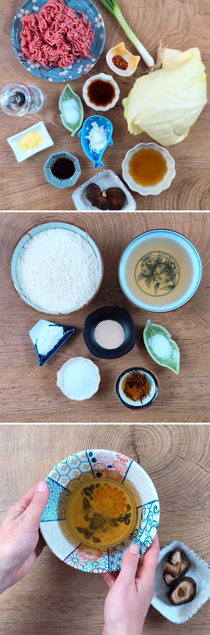 Nikuman ingredients