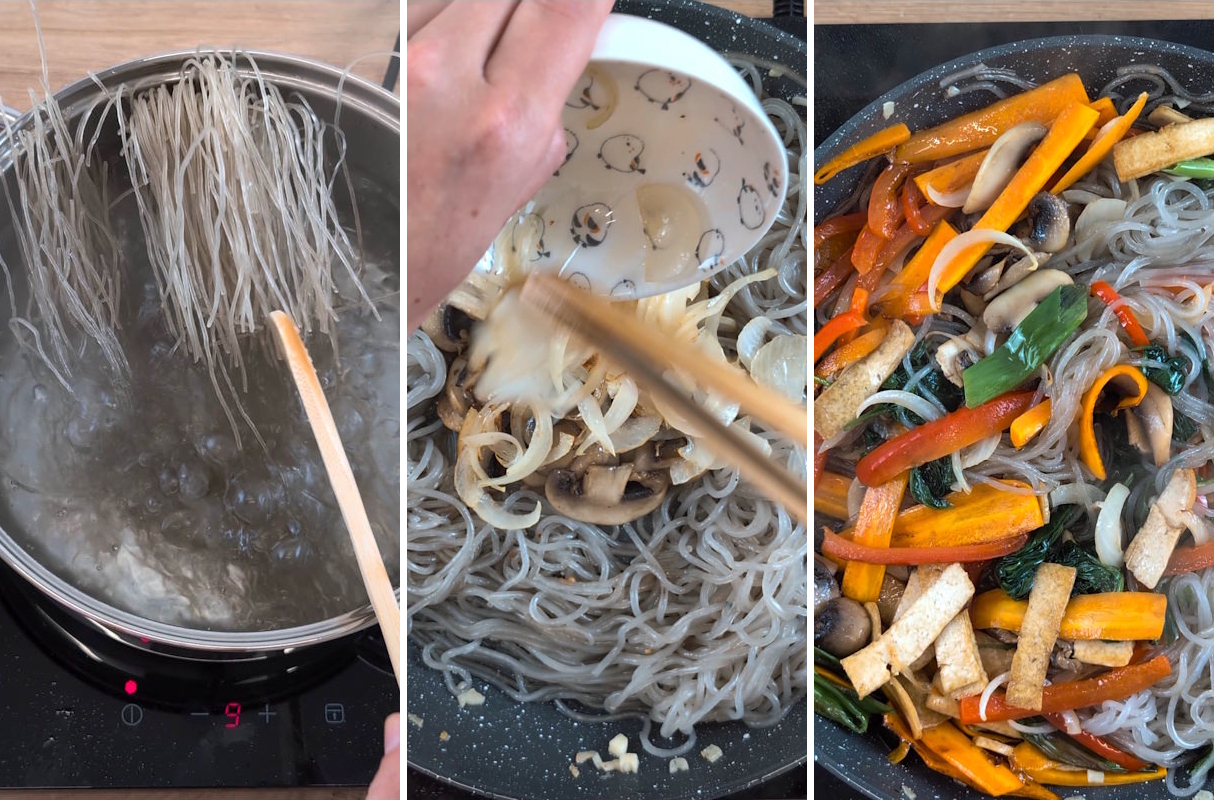 Ricetta del Japchae fai da te