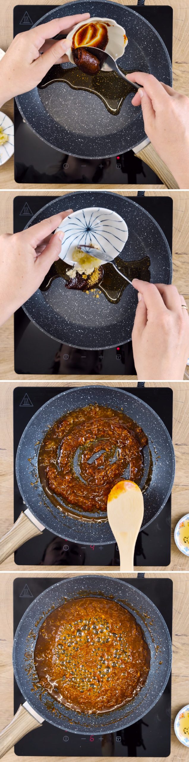 Dakgangjeong Passaggio 4 Preparare la salsa