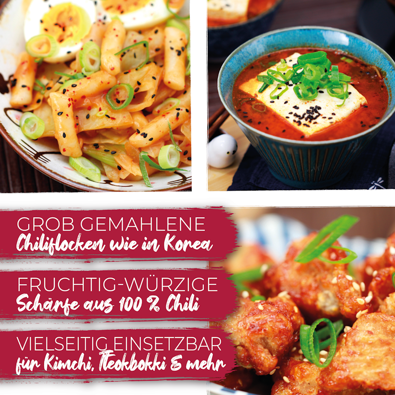 Gochugaru Chiliflocken, Fujiman