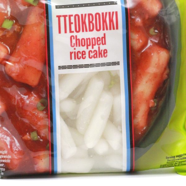 Koreanische Reiskuchen, geschnitten 200g (chopped Rice Cake, Teokguk, Tteok), Obap