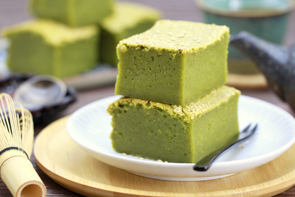 Matcha Butter Mochi Titelbild